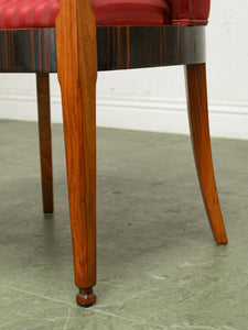 French Striped Chair
