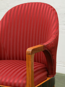 French Striped Chair