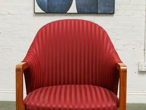 French Striped Chair