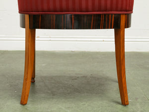 French Striped Chair