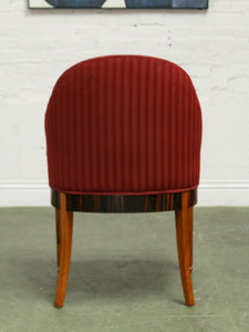 French Striped Chair