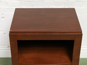 Pair of Vintage Nightstands with open cabinet space