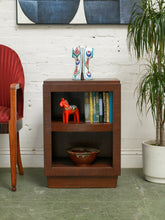 Load image into Gallery viewer, Pair of Vintage Nightstands with open cabinet space
