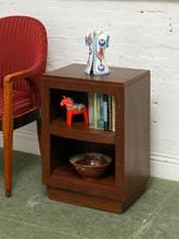 Load image into Gallery viewer, Pair of Vintage Nightstands with open cabinet space
