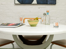 Load image into Gallery viewer, Atomic Fiberglass Outdoor Dining Table
