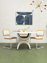 Load image into Gallery viewer, Atomic Fiberglass Outdoor Dining Table
