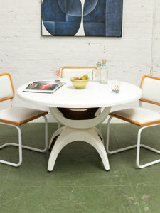 Atomic Fiberglass Outdoor Dining Table