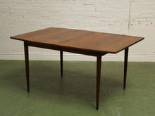 Load image into Gallery viewer, Walnut Dining Table with one leaf
