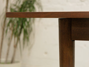 Walnut Dining Table with one leaf