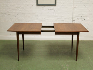 Walnut Dining Table with one leaf