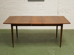 Walnut Dining Table with one leaf