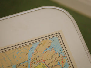 World Map Dinette Table