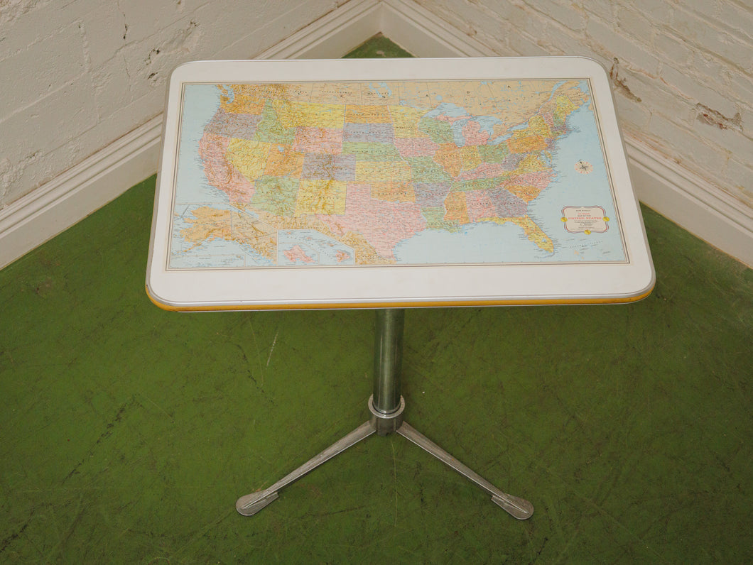 World Map Dinette Table