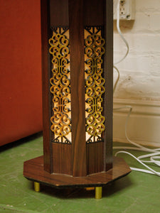 Rare Mosaic Vintage 1960’s Floor Lamp