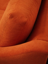 Load image into Gallery viewer, Hauser Sofa in Groove Rust
