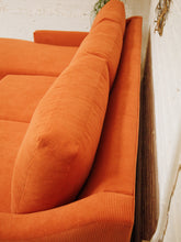 Load image into Gallery viewer, Hauser Sofa in Groove Rust
