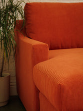Load image into Gallery viewer, Hauser Sofa in Groove Rust
