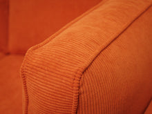 Load image into Gallery viewer, Diana Sofa in Groove Rust
