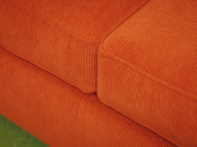 Load image into Gallery viewer, Diana Sofa in Groove Rust
