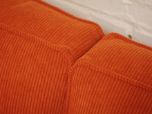 Load image into Gallery viewer, Diana Sofa in Groove Rust
