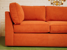 Load image into Gallery viewer, Diana Sofa in Groove Rust
