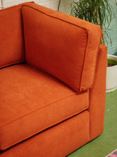 Load image into Gallery viewer, Diana Sofa in Groove Rust

