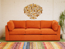Load image into Gallery viewer, Diana Sofa in Groove Rust
