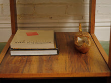 Load image into Gallery viewer, Basketweave Vintage 2 tier Side Table
