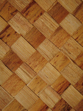 Load image into Gallery viewer, Basketweave Vintage 2 tier Side Table
