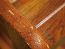 Load image into Gallery viewer, Basketweave Vintage 2 tier Side Table
