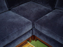 Load image into Gallery viewer, Lisette Sectional Amici indigo
