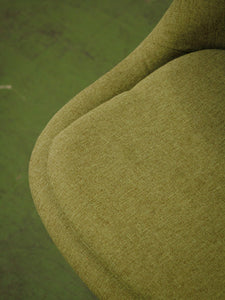 Set of 4 Avocado green Swivel Chair