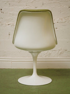 Set of 4 Avocado green Swivel Chair