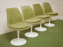 Load image into Gallery viewer, Set of 4 Avocado green Swivel Chair
