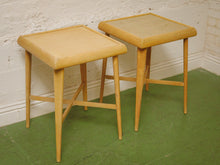 Load image into Gallery viewer, Blonde Tall End Table
