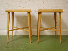Load image into Gallery viewer, Blonde Tall End Table
