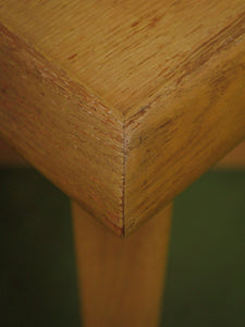 Blonde Tall End Table