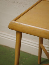 Load image into Gallery viewer, Blonde Tall End Table
