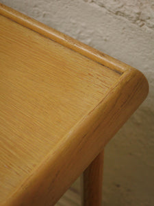 Blonde Tall End Table