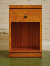Load image into Gallery viewer, Vintage Single one drawer Nightstand
