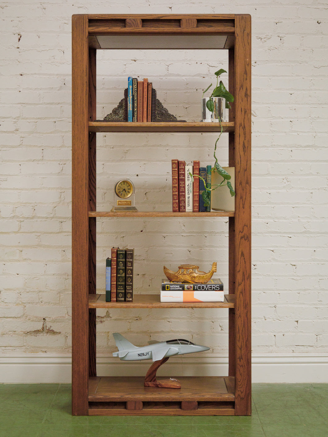 Solid Oak Bookshelf