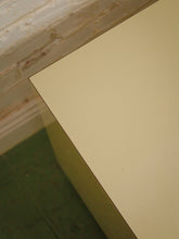 Load image into Gallery viewer, Post Modern Cream And Gold Lowboy Chest
