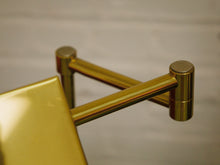 Load image into Gallery viewer, Brass Vintage Reading Floor Lamp
