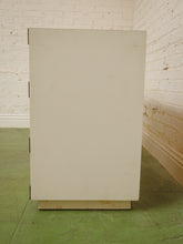 Load image into Gallery viewer, Yellow and white vintage mid-century campaign Desk

