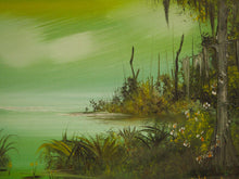 Load image into Gallery viewer, Original Vintage Oil Painting Whispers of the Bayou
