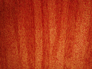 Orange Flared Out Velvet Sofa