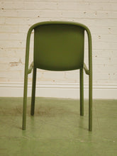 Load image into Gallery viewer, Blue Dot Green Chair
