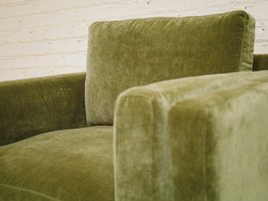 Lisette Club Chair in Moss