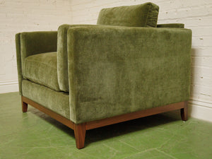 Lisette Club Chair in Moss