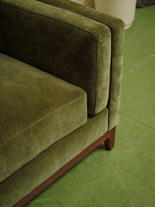 Lisette Club Chair in Moss